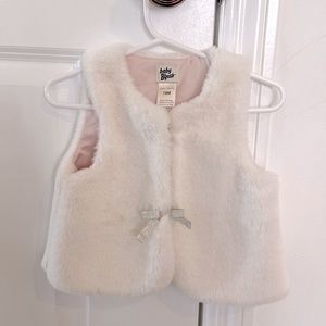 Faux fur vest